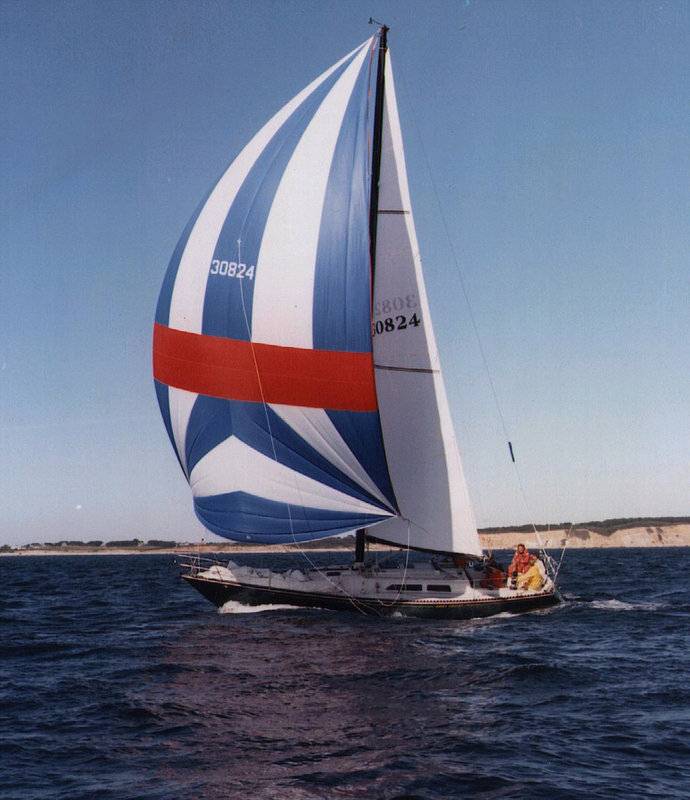 1980 c&c 40
          flying spinnaker